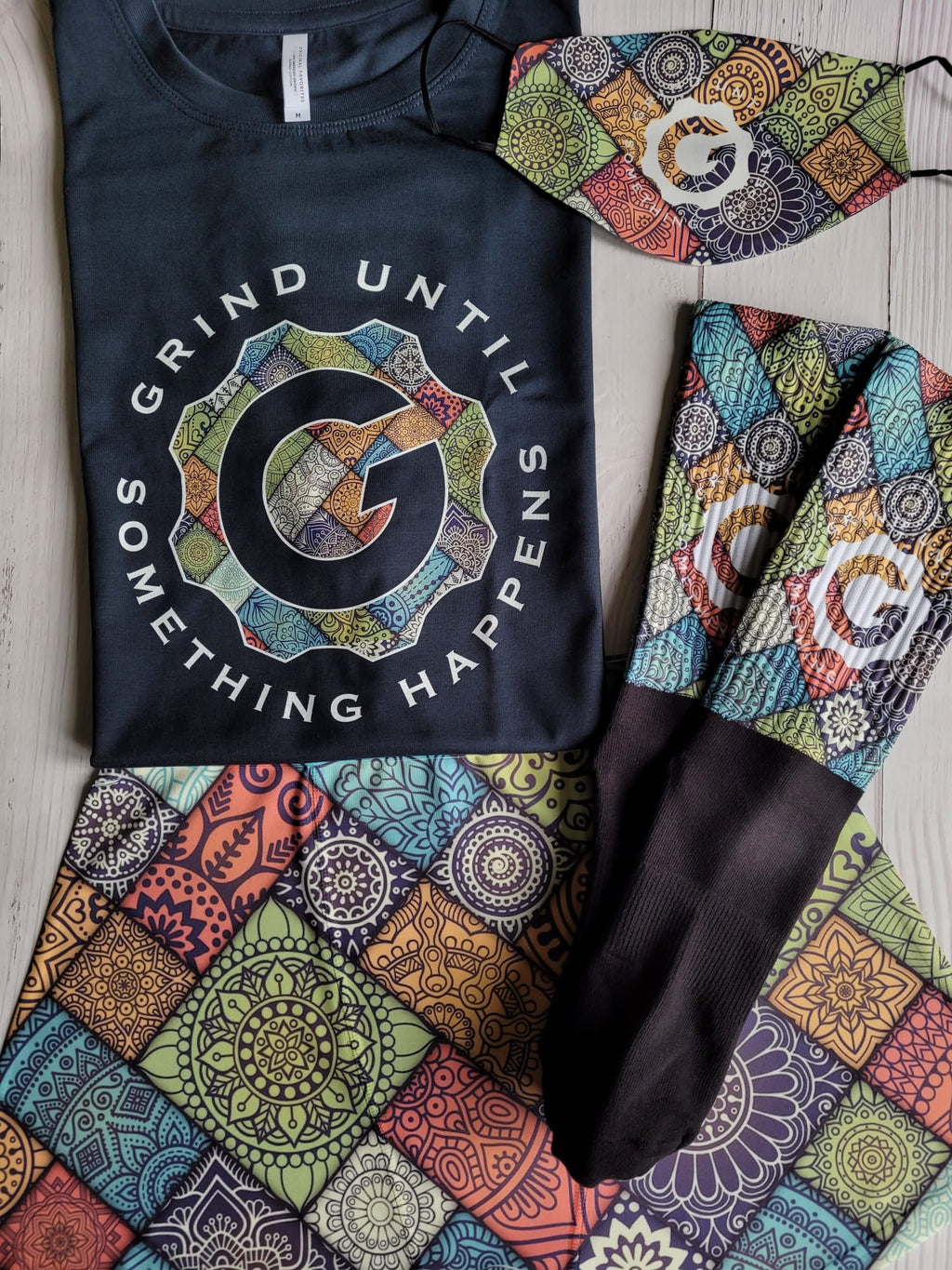 Grind Lifestyle Colorful Print